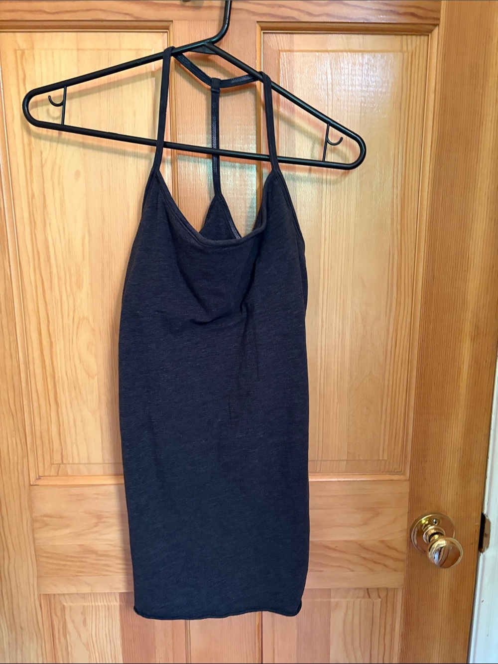 Lululemon Black Strappy Women's Tank Top